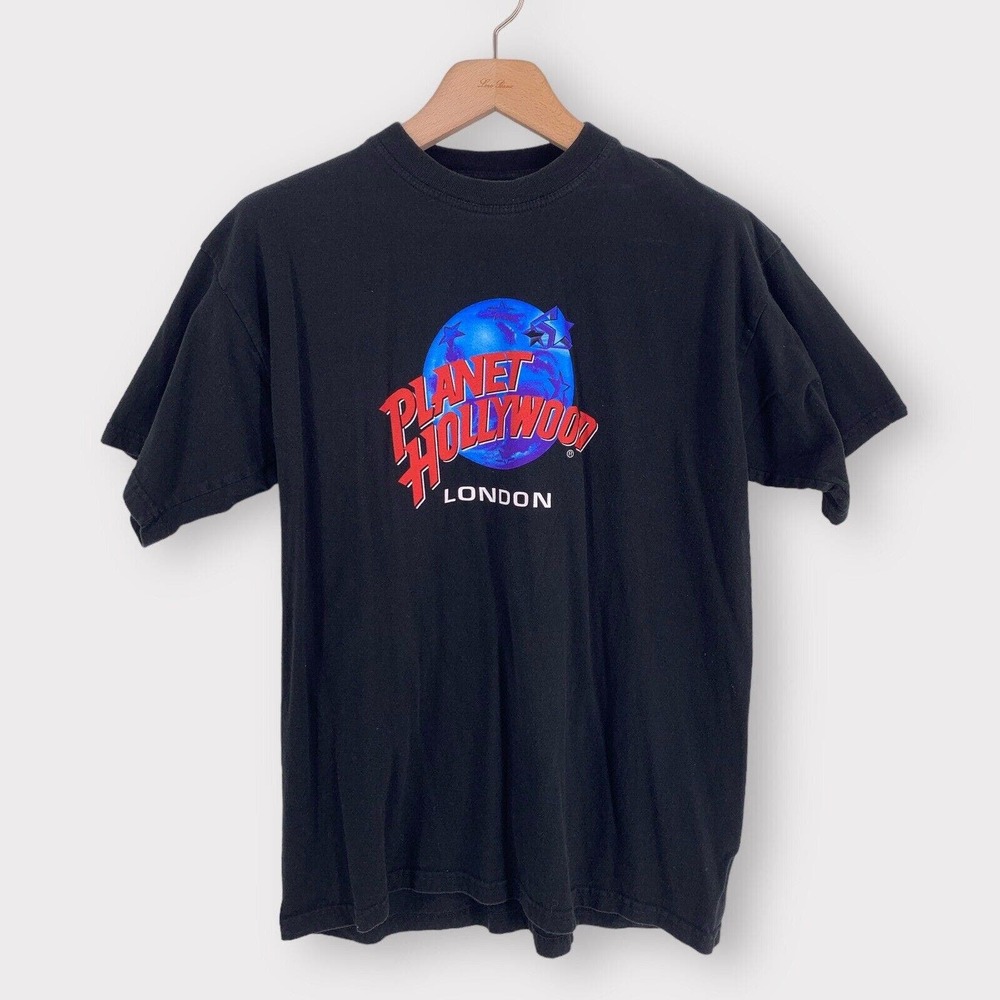 1998 Vintage Planet Hollywood London T Shirt Large - Picture 9 of 9